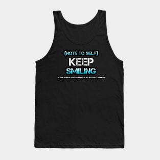 Keep Smiling Tank Top